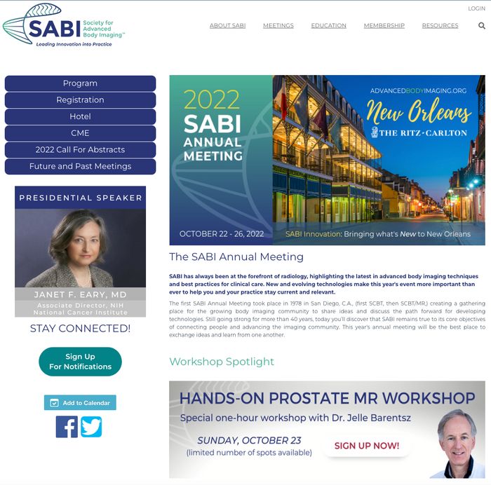 SABI 2022 Prostate MRI Workshop